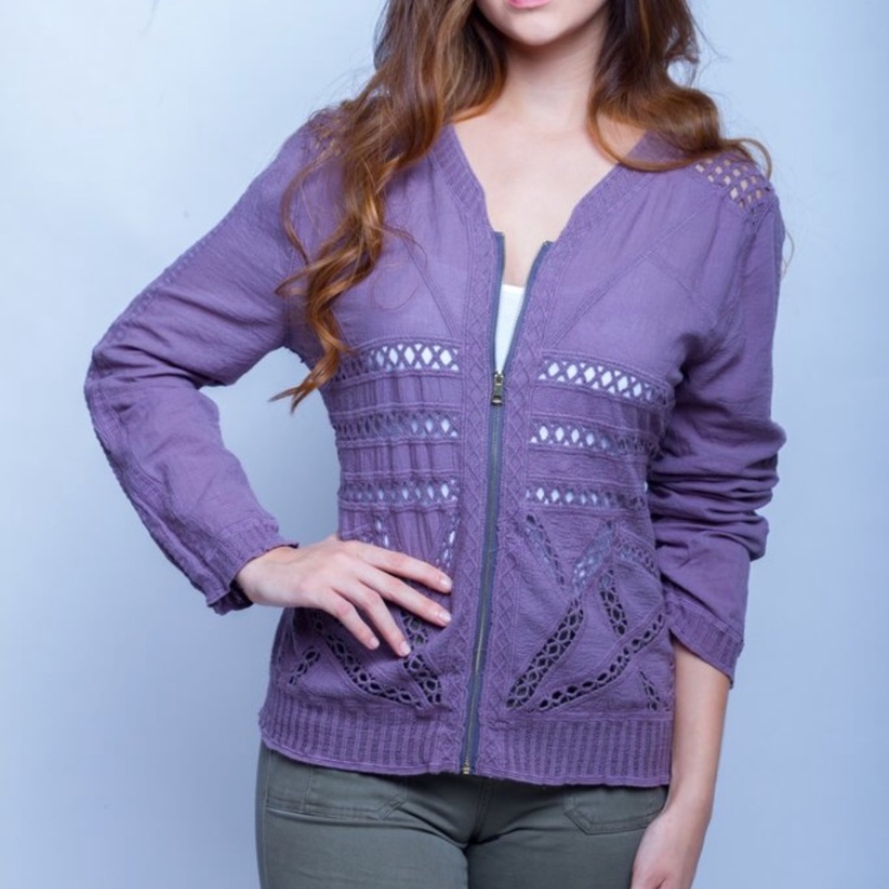 Crochet jacket